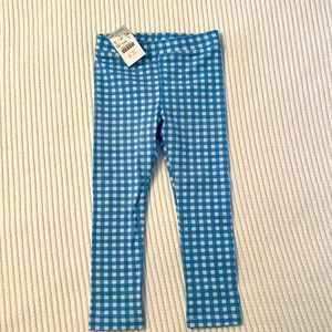 CREWCUTS Blue Gingham Leggings